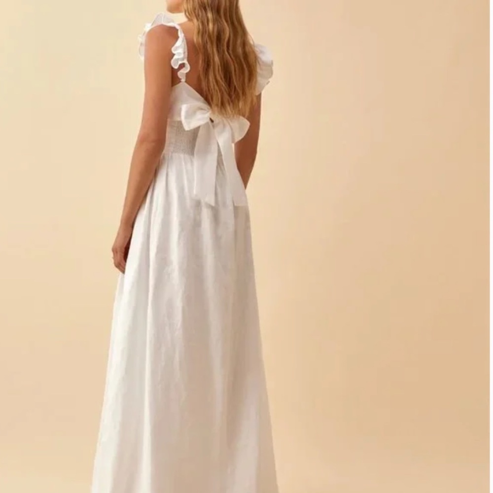 Vecchio Linen Dress by Reformation - Picture 4 of 11